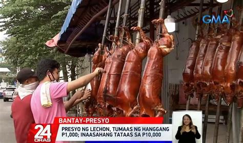 Lechon prices in Quezon City up by P1,000 .